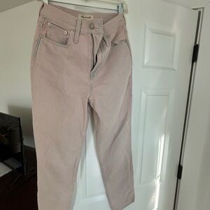 Madewell Mom Jean